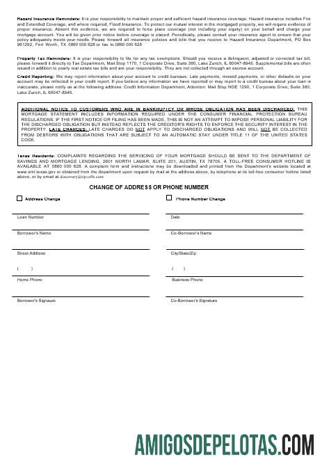 Extrato de hipoteca do Discovery Bank da África do Sul em formatos Word e PDF 3 modelo